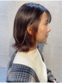 大人可愛い/ショコラアッシュ/ヘルシースタイル/ふんわりカール