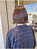切りっぱなしミニボブ◎