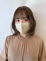 サラビューティーサイト 志免店(SARA Beauty Sight) 【KANATA】外ハネボブ×ショコラベージュ