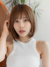 イオ 本厚木(io) ☆20代30代髪質改善ストレートボブフルバング似合わせ小顔前髪