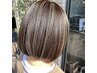【美髪エステ】カット+カラー+内部補修TOKIOトリートメント¥12000