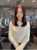 ジーナ 京都駅前(Zina)&nbsp;髪質改善＊ピンクブラウン韓国ゆるふわ＊美髪【Zina 京都河原】