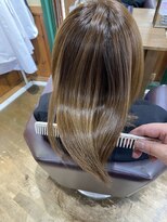 エルパライソ 鯖江店(Elparaiso)&nbsp;鯖江/髪質改善/艶髪ロング/白髪ぼかし/ダメージレス/