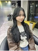 レイヤーカット 韓国ヘア 表参道