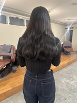 エクテ(ecouter)&nbsp;オリーブブラウン×透明感カラー×ロングヘア