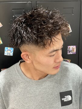 スウェル 船橋店(Swell) #カルマパーマ#ベリーショート#ダークアッシュ#ニュアンスパーマ