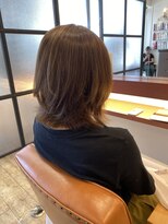 マーリャヘアー(mallia hair)&nbsp;レイヤースタイルレイヤーカットロングレイヤー小顔スタイル