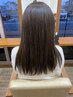 【保月指名】カット&白髪染め&頭浸浴&オージュアトリートメント　￥13500