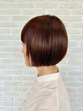 アンティ ブランシェ(an-t BRANCHE) 毛先がタイトなミニボブヘア