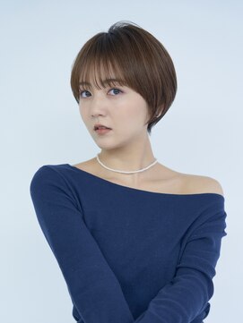 ピークアブー アヴェダ アトレ恵比寿(PEEK-A-BOO AVEDA) 前髪ありショート/20代30代40代/岡野亘希