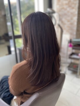 マニッシュ 三鷹駅前店 ストレートレイヤースタイル