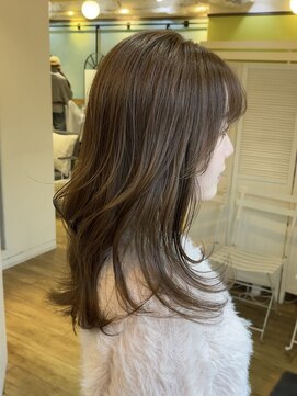 キートスバイガーランド (Kiitos by Garland) ゆるふわカールニュアンスカラーブラウンベージュカラー