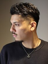 ポルテオムプレス(PORTE HOMME PRES) 【ポルテオム】バーバースタイルフェードカット刈り上げショート