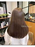 オリーブベージュ
