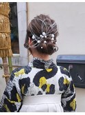 卒業式☆袴ヘア☆着付け要相談です(^ー^)