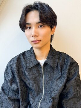 スタートウキョウ 渋谷(STAR TOKYO) 大人男性メンズカットニュアンスセンターパートナチュラル