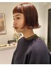 【野村佐土原】〔再来〕　似合わせカット＋カラー＋トリートメント￥12900