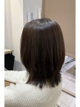 クク(coucou) 髪質改善カラー×透明感ブラウンベージュ