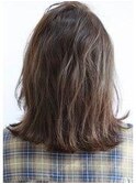 透け感マット×ハイライト