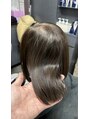 ショーアンドジェリック サロン アカデミー(sho&jeric salon academy)&nbsp;80才の母の髪をメテオ縮毛矯正とメテオカラーの同時施術で艶髪に