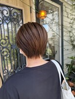 チョコレート(chocolate) 髪質改善大人可愛い20代30代40代50代ショートボブ