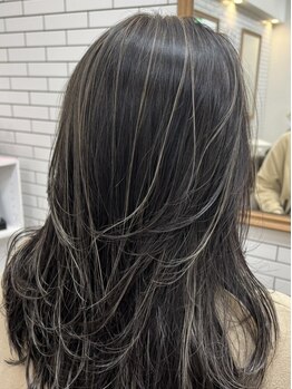 ヘアーズ ジェイジェイ Hairs JJ 長田店の写真/「白髪をカバーしながら、好きな髪色も楽しみたい!!」を叶える★髪に優しいダメージレスなカラー剤が魅力