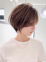 ロンドエニカ 大宮(Lond enika)&nbsp;グランマッシュ/細めハイライト/ショート/白髪ぼかし/前髪☆42