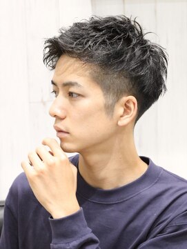 ヘアーアンドグルーミング ヨシザワインク(HAIR&GROOMING YOSHIZAWA Inc.) ツーブロックアップバング刈り上げショート短髪束感バーバー床屋