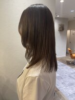 ハクバイジェービー 稲毛(hak by jb)&nbsp;丸型◎髪質改善カラーで作るアッシュベージュ[稲毛駅/白髪染め]