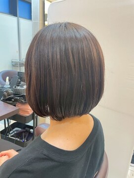 髪質改善/顔周りレイヤーカット/グレージュ[千葉/千葉駅]