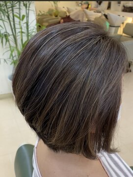 シュウ 安城店(Shu) 白髪ぼかしカラー