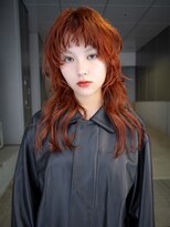 ギークス(GEEKS) 【GEEKS渋谷】ミディアムレイヤー/ウルフ/20代30代/ワンブリーチ