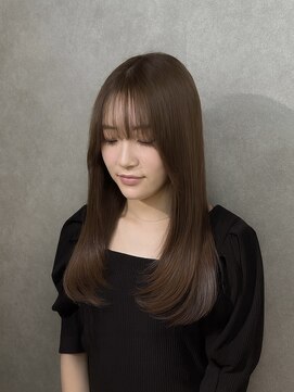 エクファ ヘア シェリル 草津 南草津店(ex-fa hair cherir) 黒髪/クラゲヘアー/オリーブグレー/小顔/ココアベージュ/南草津