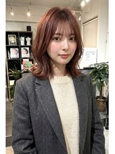 ファーム 大崎店(FAAM)&nbsp;くびれレイヤー×ピンクベージュ