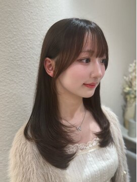 ロンド リリー 銀座(Lond Lily) 大人ガーリー/似合わせカット/ミディアムレイヤーカット/銀座