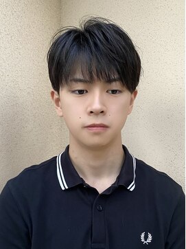 チャコレ パーチ 北千住店(Chacolle perch) 黒髪シースルーマッシュショート