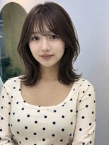 シア トウキョウ 代官山(SIA TOKYO)&nbsp;レイヤーカット/ミディアム/ダブルカラー/代官山/ケアブリーチ