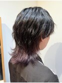 ウルフ/インナーカラー/メンズ/眉毛/ブリーチ/武蔵小杉