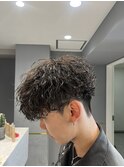 無造作シャドウパーマ