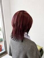 テーラヘアー つくば研究学園店(TELA HAIR) レッドカラー