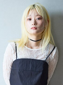 アース 焼津店(HAIR&MAKE EARTH) ダブルカラー×ブロンドベージュ