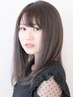 縮毛矯正+カット+リタッチカラー（根元～3cm以内） ￥16100