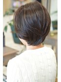 【D&T　hair　大手町店】　オトナ・ミセス・ショート・ボブ