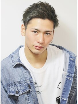 クオンヒール(QUON HEAL) 刈り上げニュアンスパーマフェザーパーマサーフカール