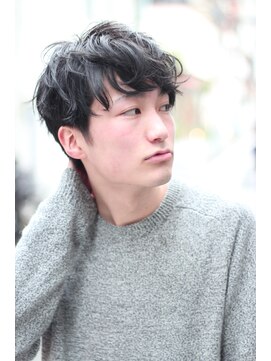 ブークル(boucle) 【外国人風】2ブロックショート