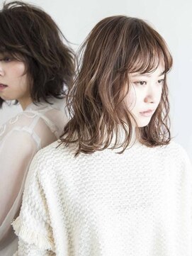 スリーバイキープ 尾山台(THREE by KEEP) 【THREEbyKEEP尾山台、関谷】髪質改善パーマ、ミディアム