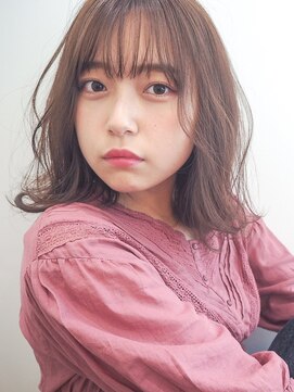 コルソ ケーツー 梅田 茶屋町(corso k-two) 《シアラベンダー》柔らかワンカールが可愛いボブ