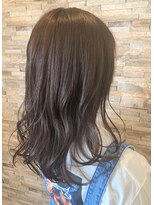 デュアリテ(dualite)&nbsp;『 透け感バイオレットアッシュ ☆ ふんわりロング 』