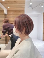 オーロ 宝塚店(ORO)&nbsp;イメチェンひし形シルエット束感ショートマッシュグレーベージュ