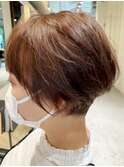 【三鷹 RISK 大橋佳菜子】シルエットがかわいい耳掛けショート